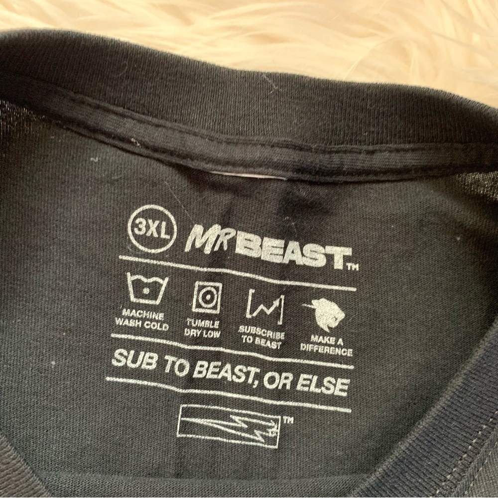 Mr Beast Limited Edition Signed Shirt View 4
